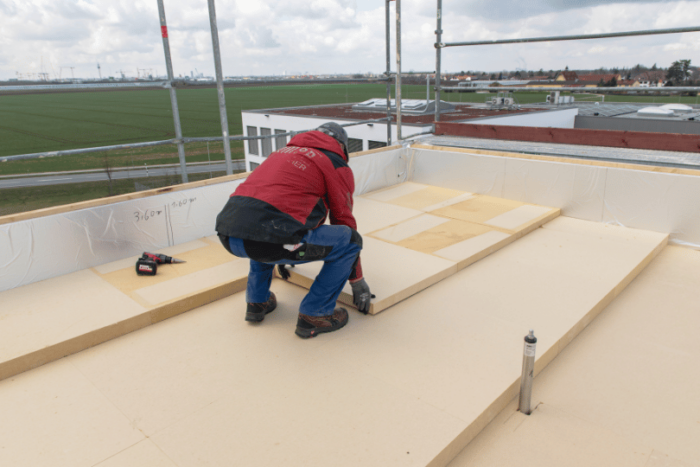 Steico roof dry installatie